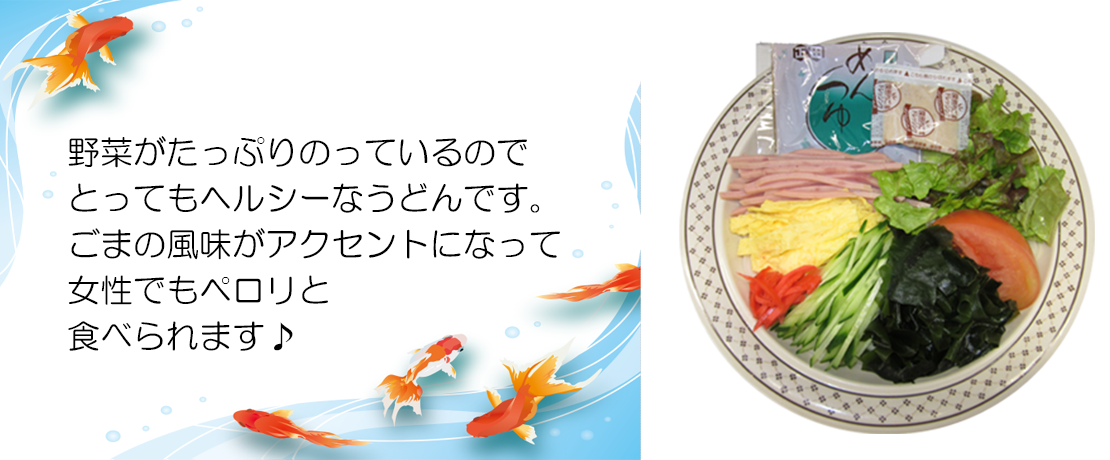 サラダうどん画像