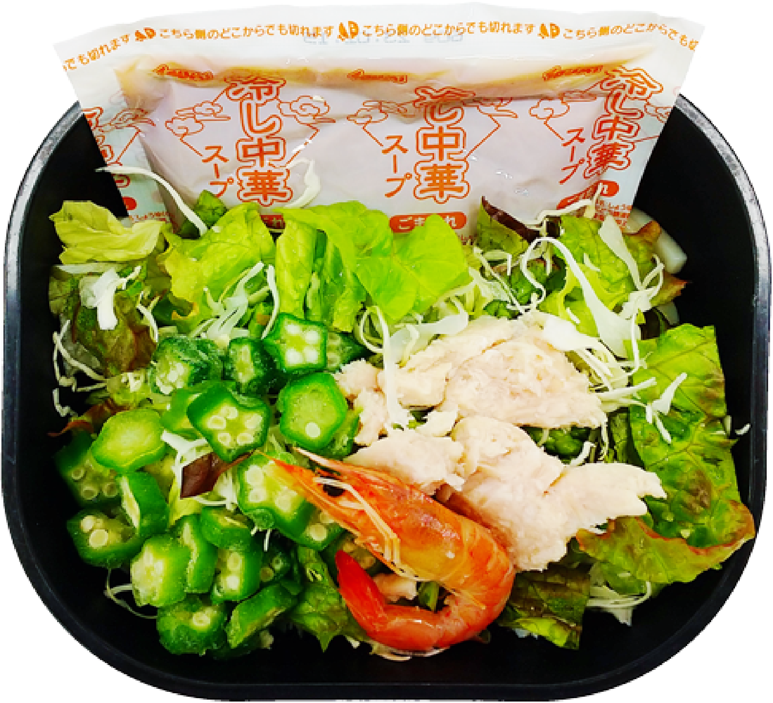 サラダうどん